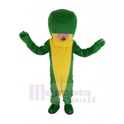 Green Snake Mascot Costume Animal