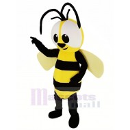 Cute Yellow Bee Mascot Costume Insect