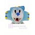 Blue Saber-toothed Cat Mascot Costume Animal Head Only