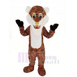 Raya marrón rojiza Tigre Disfraz de mascota animal