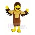 Brown Muscle Mighty Golden Eagle Mascot Costume Animal