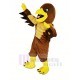 Muscle brun Aigle royal puissant Costume de mascotte Animal