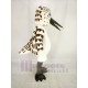 Black and White Sandpiper Bird Mascot Costume Animal