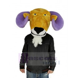 Cool Ram Mascot Costume Head Only