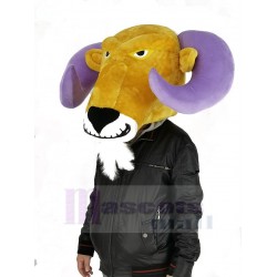 Cool Ram Mascot Costume Head Only