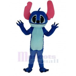 Cute Blue Stitch Lilo Mascot Costume