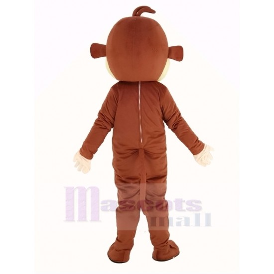 Mono marrón Disfraz de mascota Animal