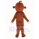 Brown Monkey Mascot Costume Animal