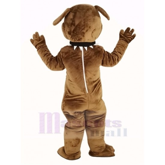 Bulldog marrón Disfraz de mascota Animal