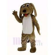 Funny Brown Dog Mascot Costume Animal