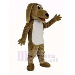 Perro marrón gracioso Disfraz de mascota Animal