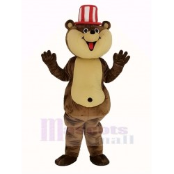Riesiges Braun Teddybär Maskottchen Kostüm