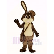Brown Easter Bunny Rabbit Mascot Costume Animal