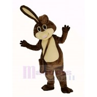 Brown Easter Bunny Rabbit Mascot Costume Animal
