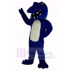 Sport Blue Alligator Mascot Costume Animal