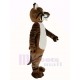 Brown Bobcats Mascot Costume with Green Eyes Animal