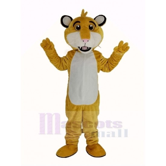 Lion mignon Costume de mascotte Roi Simba Animal
