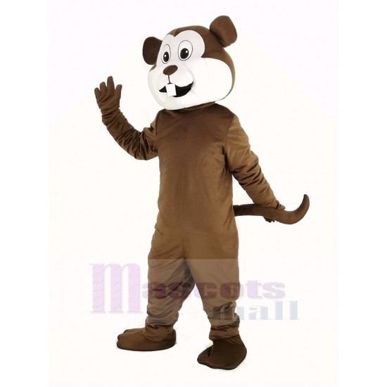 Gopher marrón Disfraz de mascota Animal