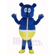 Ours bleu Monstre Costume de mascotte Dessin animé