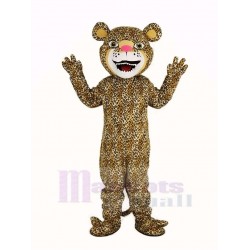 Stark Leopard Maskottchen Kostüm Tier