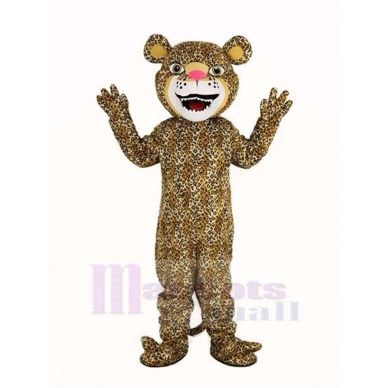 Stark Leopard Maskottchen Kostüm Tier