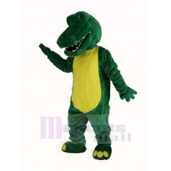 Grünes Leichtgewicht Alligator Maskottchen Kostüm Tier