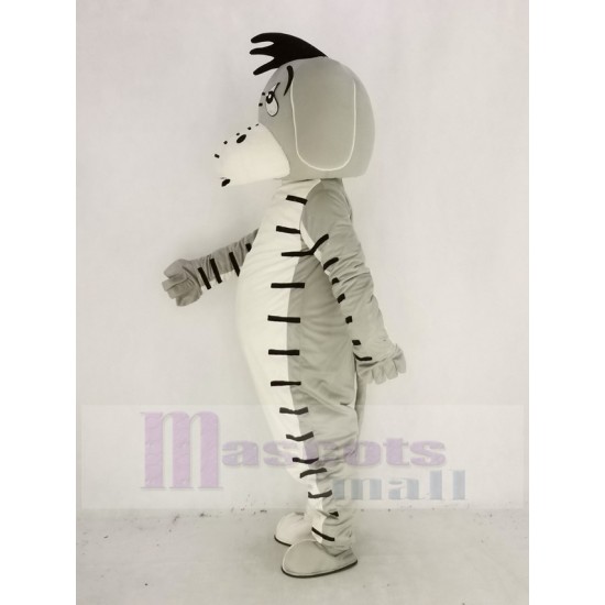 Gris clair Âne Bourriquet Costume de mascotte Animal