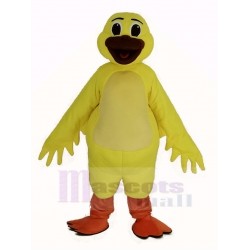 Canard jaune dandine Costume de mascotte Animal