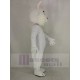 blanc Lapin de Pâques Costume de mascotte Animal