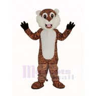 Lustiger Tiger Maskottchen Kostüm Tier
