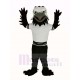 Black and White Eagle Mascot Costume Animal
