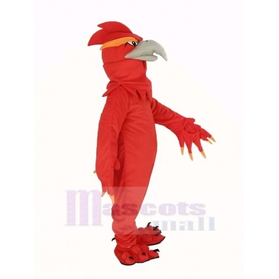 Red Phoenix Mascot Costume Animal