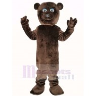 Cool Brown Bear Mascot Costume Animal