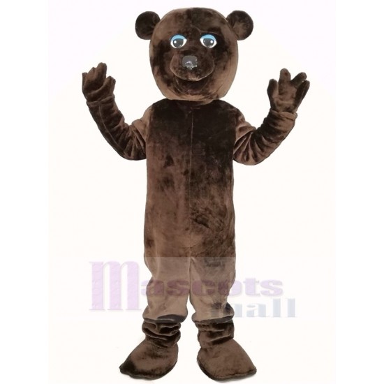 Cool Brown Bear Mascot Costume Animal