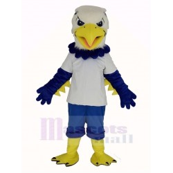 Águila azul fresca Disfraz de mascota Animal