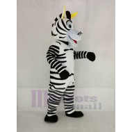 Glückliches Zebra Maskottchen Kostüm Tier
