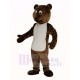 Ours brun foncé Costume de mascotte Animal