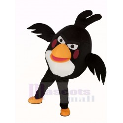 Haute qualité Oiseau noir Costume de mascotte Animal