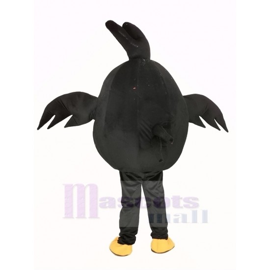 High Quality Black Bird Mascot Costume Animal