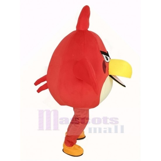 Haute qualité oiseau rouge Costume de mascotte Animal