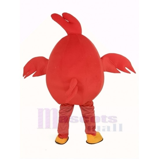 Alta calidad pajaro rojo Disfraz de mascota Animal