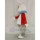 Easter Bunny Rabbit Mascot Costume In Wonderland with T-shirt