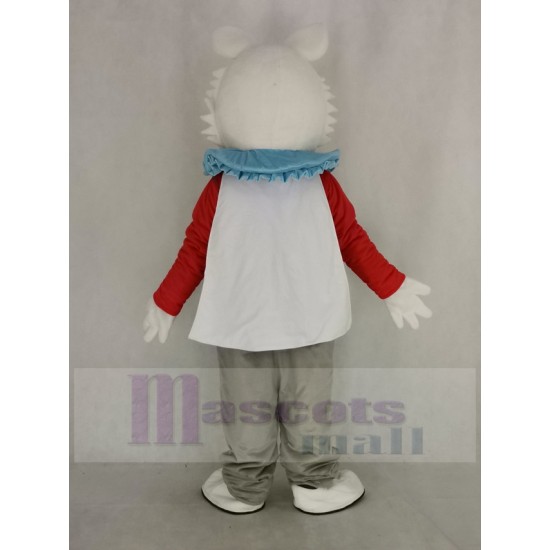 Lapin de Pâques Costume de mascotte Au pays des merveilles avec tee-shirt