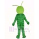 Green Worm Mascot Costume Animal