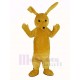 Gelbes Kaninchen Maskottchen Kostüm Lange Ohren Tier