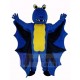 Bleu drôle Dragon Costume de mascotte Animal