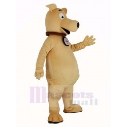 Light Brown Dog Mascot Costume Animal