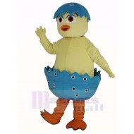 Cute Chick in Egg Mascot Costume Animal