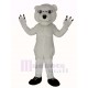 Muscle Polar Bear Mascot Costume Animal