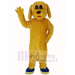 Golden Dog Mascot Costume Animal